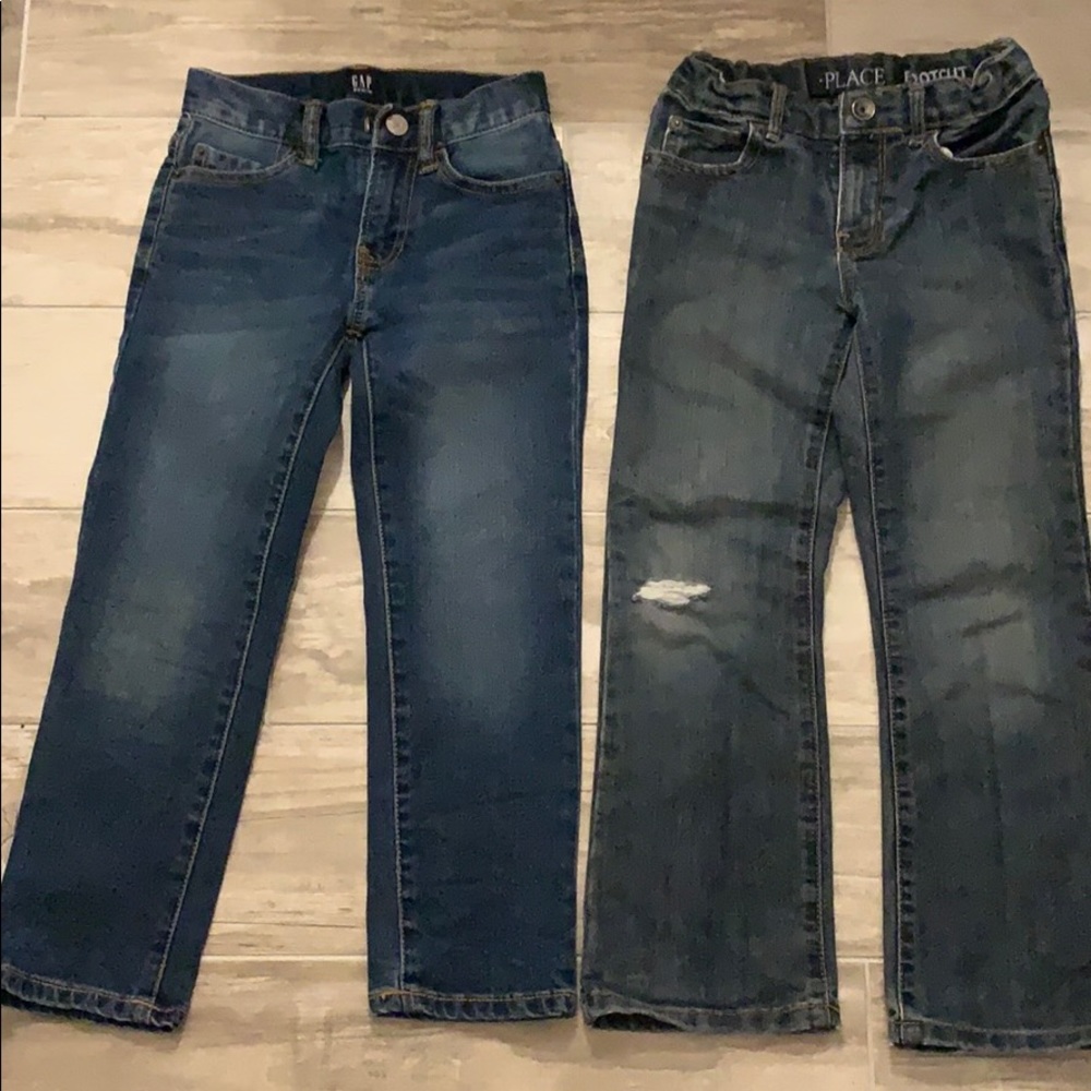 Boys size 6 jeans gap & TCP